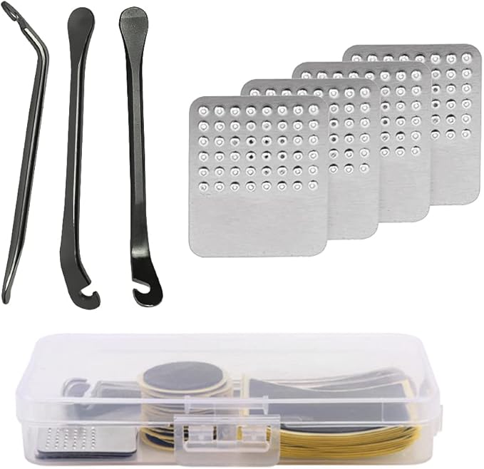 18Pcs Bicycle Tire Patches Puncture Repair Kit
