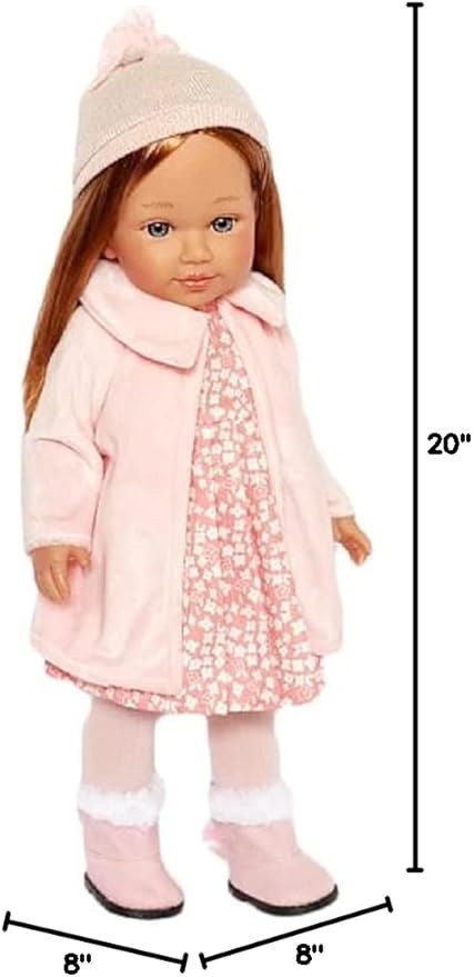 Kennedy and Friends 18 Inch Fashion Dolls- Tilt and Pose Feature and All Vinyl (F0-RgnR)