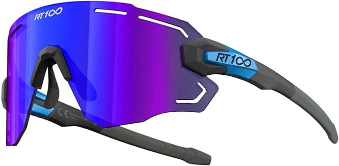 RIDE YOUR WAY Professional wrap around Frameless Cycling Sunglasses for Men and Women