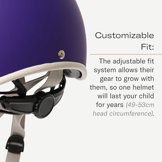 Thousand Kids Helmet – Free Reflective Sticker Pack to Customize, No Pinch Magnetic Buckle, Multi Sport Safety CSPC ASTM CE Certified – Jr Collection