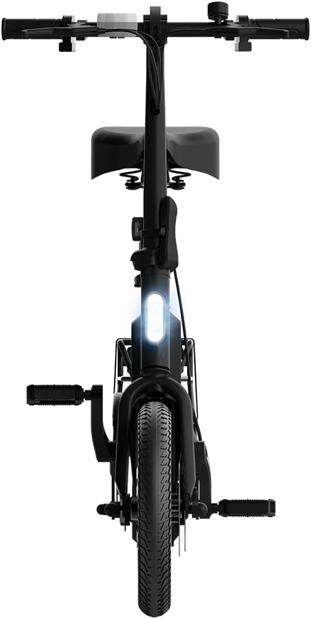 Jetson Bolt Folding Electric Ride-On Bike, Easy-Folding, Built-in Carrying Handle, Twist Throttle, Up to 15.5 MPH, Ages 13+