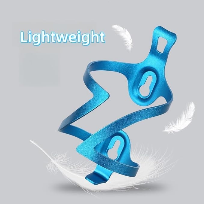 Premium Aluminum Alloy Bike Cup Holder - - Durable Water Bottle Cage for Bicycle, Road Bike, Mountain Bikes (Gold)