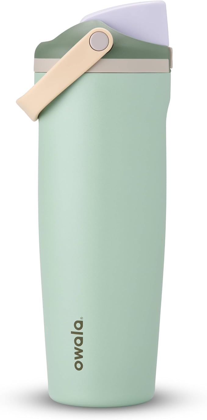 Owala FreeSip Sway - Stainless Steel - 30-oz. - Green (Eucalyptus)