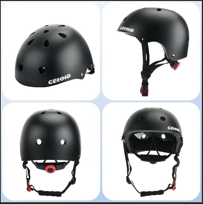 Kids Bike Helmet,Toddler Skateboard Helmets for Ages 2-3-5-8-14 Years Boys Girls，Adjustable Multi-Sport Bicycle Skateboarding Football Roller Skating Scooter Rollerblade Balance Bike Helmet