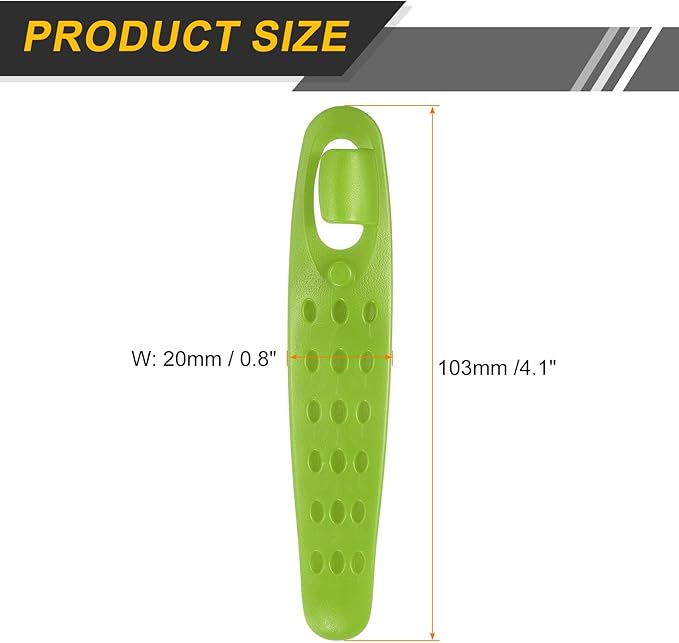 HARFINGTON Bicycle Tire Levers Ultra-Strong & Lightweight POM Tire Removal Tool Non-Slip Grip for Road Mountain Gravel Bikes