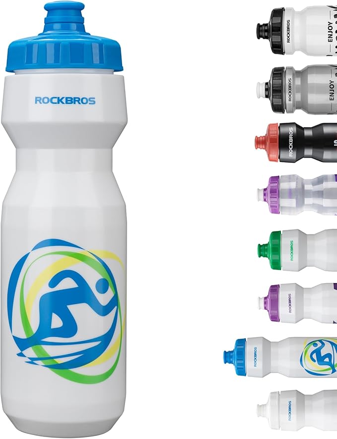 ROCKBROS Cycling Water Bottle, 20-25oz Cycling Bottle, BPA-Free