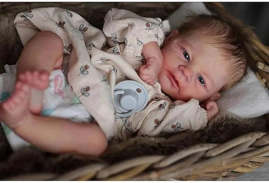 Anano Life Like Babys Dolls Boys That Look Real Kids 17inch Reborn Babys Dolls Silicone Full Body Boys Real Life Baby Doll Silicone Full Body Boy Baby Doll Realistic Newborn