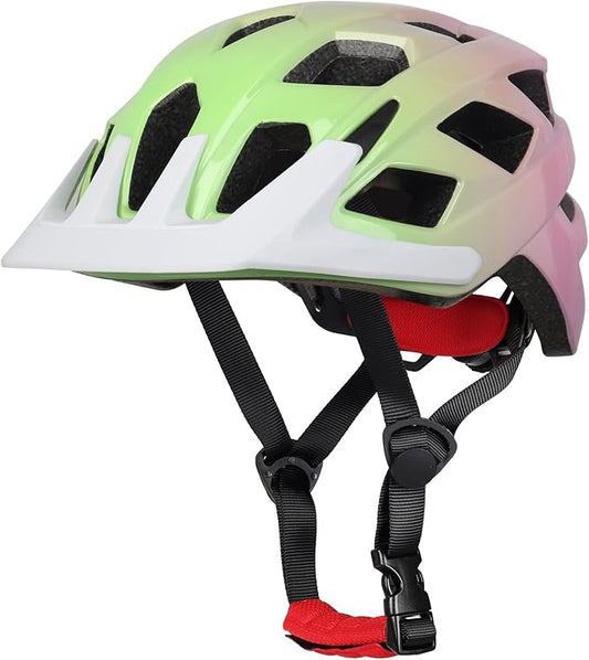 Kids Bike Helmet, 2 Size Adjustable for Youth Toddler Boys & Girls 3-5-8-10-12-14 Years, Child Helmets with Visor for Skating Cycling Scooter