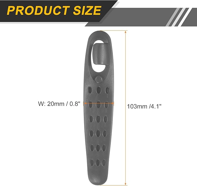 HARFINGTON Bicycle Tire Levers Ultra-Strong & Lightweight POM Tire Removal Tool Non-Slip Grip for Road Mountain Gravel Bikes