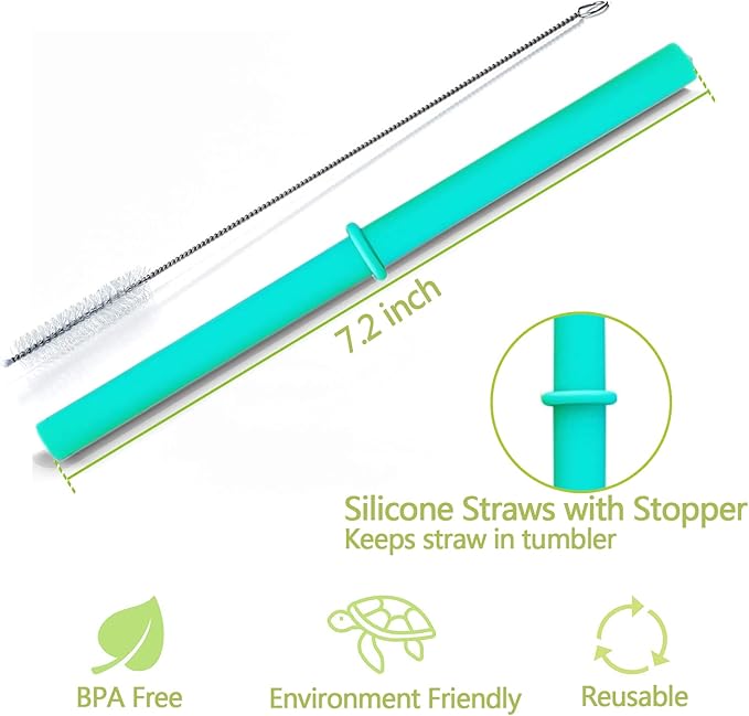 Homestockplus Reusable Wheat Straw Cups with Lid and Straws, 10 Oz Chip Resistant Drinking Cups, Small Water Cups with Silicone Straws - BPA Free Dishwasher Safe for Milk, Drinks, Smoothies