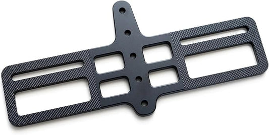 TRIRIG - Universal BTA Adapter Plate - Between-The-Arms (BTA) Bike Bottle Mount Setup - Water Bottle Cage Bike Mount Accessories - Standard Cage Spacing, T6-6061 Alloy, Lightweight Aerodynamic Design