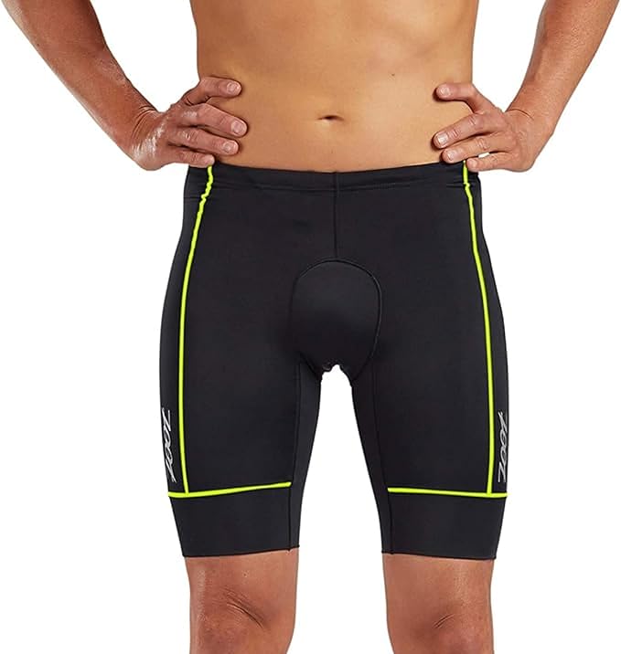 Zoot Men’s Core 9-Inch Tri Shorts, Quick Dry Performance Triathlon Shorts with Cycling Chamois Pad, Pockets & UPF 50+ Fabric