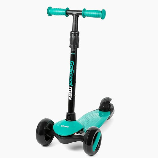 New-Bounce Scooters for Toddlers - 3 Wheel Scooter for Kids with Adjustable Handlebar - The GoScoot MAX is Perfect for Children and Toddlers, Girls and Boys Ages 3-10