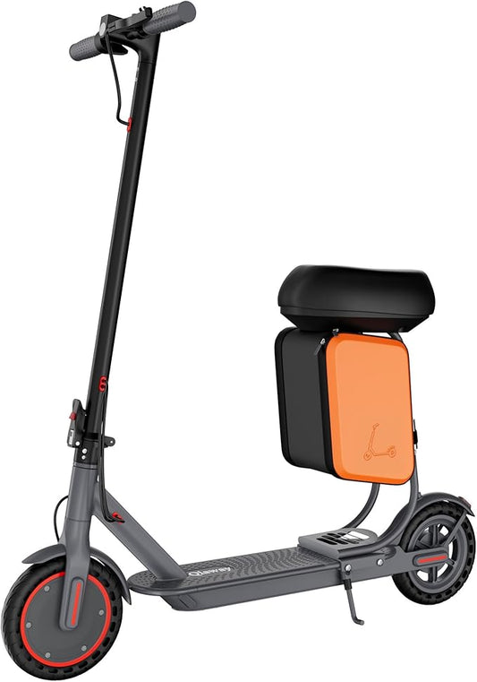 E Scooter for Adults 19-22 MPH 350/500W Motor 281/441Wh Battery,8.5"/10" Tires,Motorized Scooter Up to 22 Miles Range, Foldable Scooter with Double Shock Absorption/Bearing 265 LBS/APP Control