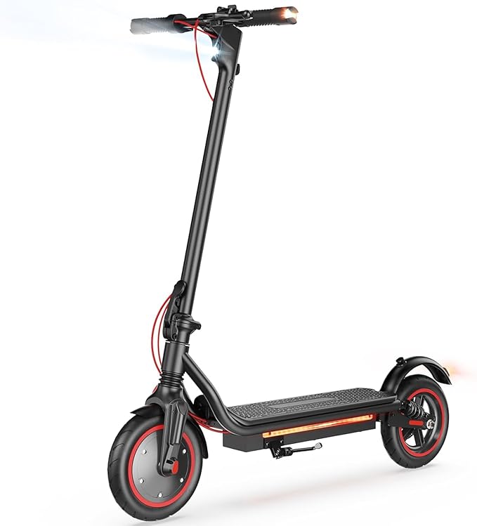 Electric Scooter, 650W/500W/350W Powerful Motor, 22/18 MPH Top Speed, 23/21 Miles Long Range, 10"/8.5" Pneumatic Tires, Smart App, UL Certified Foldable Commuting Electric Scooter for Adults and Teens