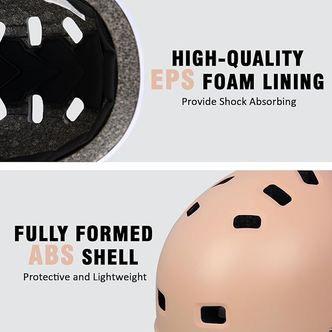 Youth Kids Bike Helmet, Skateboard Bicycle Helmet for Age 5-8-10-12-14 Teen Boys Girls Adjustable and Multi-Sport for Scooter Roller/Inline Skate