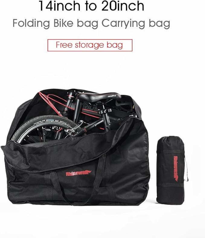HUNTVP Bike Travel Bag Case Box Thick Bicycle Folding Carry Bag Pouch,Bike Transport Case for Air Travel