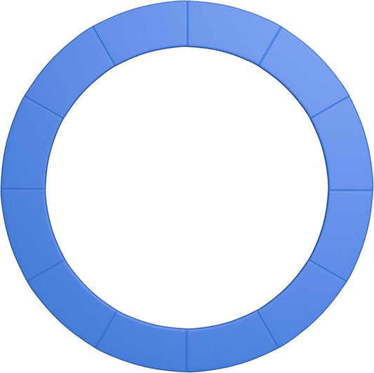 Giantex 8Ft 10Ft 12Ft 14Ft 15Ft 16Ft Trampoline Pad, Tear-Resistant Edge Cover Springs Protection Pad, All Weather Replacement Trampoline Safety Pad