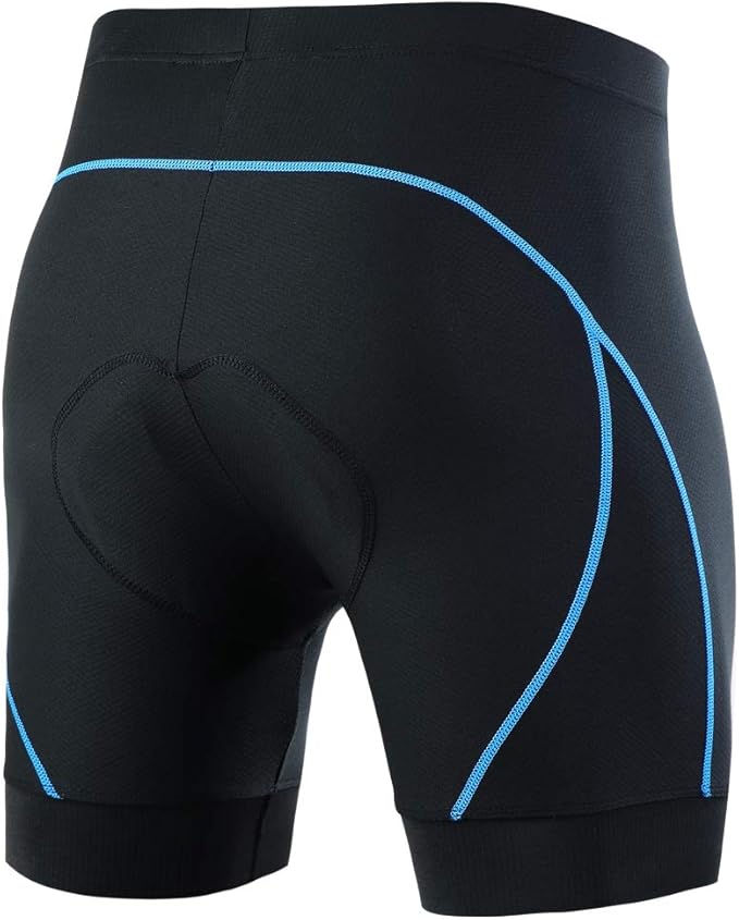 XGC Men's Cycling Underwear Shorts with High-Density High-Elasticity and Highly Breathable 4D Gel Padded