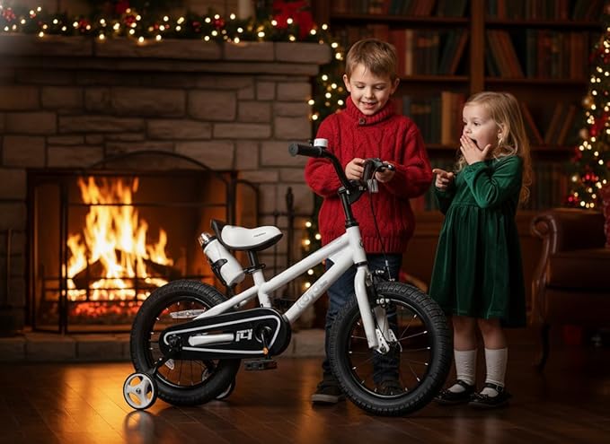 RoyalBaby Kids Bike Freestyle Classic & EZ Balance Pedal Switchable Bicycle, 12 14 16 18 Inch, 3-10 Years Toddler to Big Kids