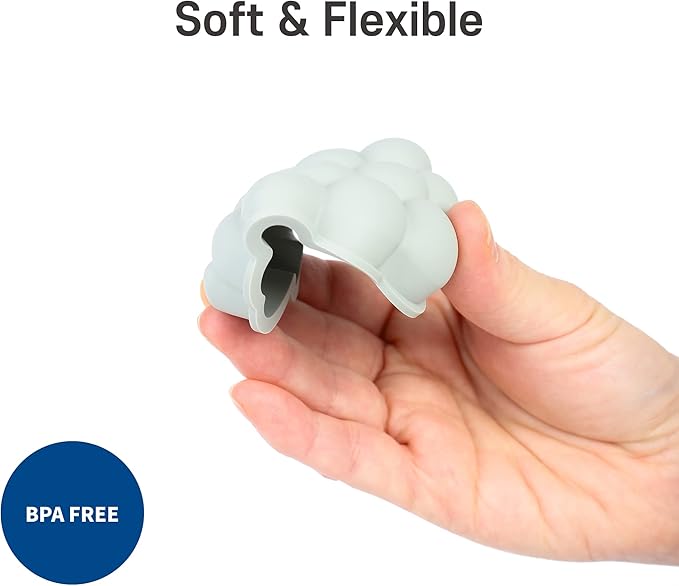 BLUE GINKGO Toddler Gardening Tools - Silicone Beach Toys, Garden Toys for Toddlers | Kids Shovel and Rake Set, Watering Can, Sand Molds | Outdoor Baby Gardening Set (Blue)