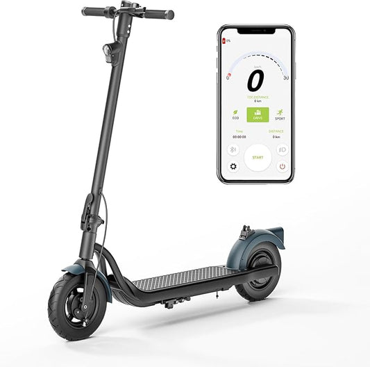 Electric Scooter Adults, Foldable E Scooter for Adults,500W Motor, 19 Mph, 21 Miles, 10" Tires Heavy Duty E-Scooter