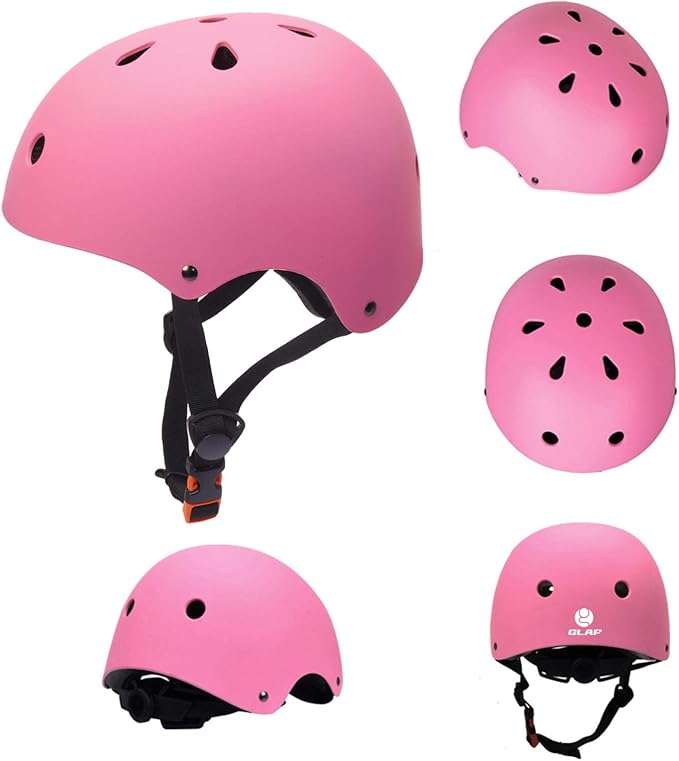 Glaf Toddler Helmet for 2-8 Years Kids Bike Helmets Baby Girls Boys Multi-Sport Adjustable Skateboard Bicycle Helmet Lightweight 3 Sizes for Toddler to Youth 8-14