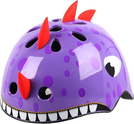 Toddler Kids Bike Helmet, Adjustable and Multi-Sport, 3 Sizes for Ages 1-2-3-5-8-14 Years Child Infant Boys Girls