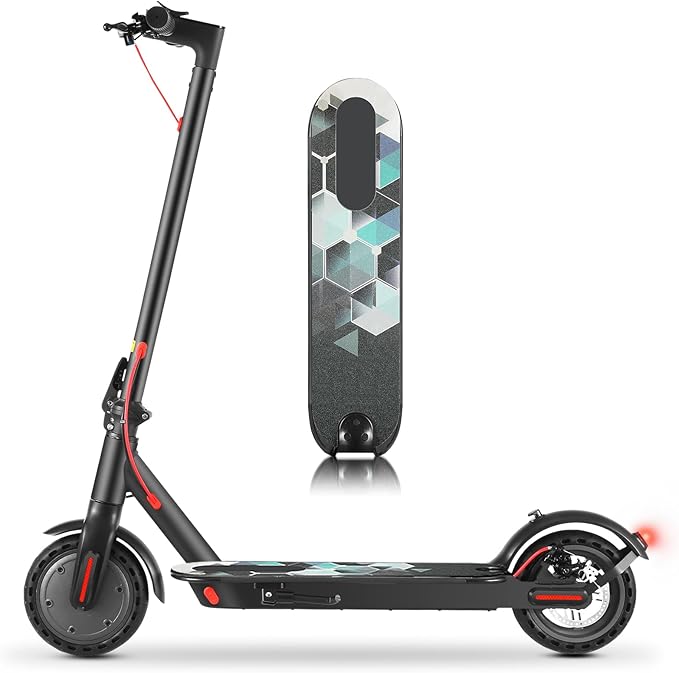 Caroma Electric Scooter,630W Peak Motor,20 MPH Max Speed & 18 Miles Long Range,8.5" Solid Tires,Dual Braking System with Cruise Control,Foldable E-Scooter with Smart APP Lock for Adults and Teens