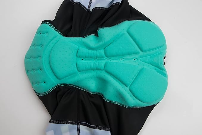 Coconut Ropamo CR Men's Cycling Jersey Set Road Bike Jersey Zipper Pocket Bib Shorts with 4D Padded Cycling Clothing Set