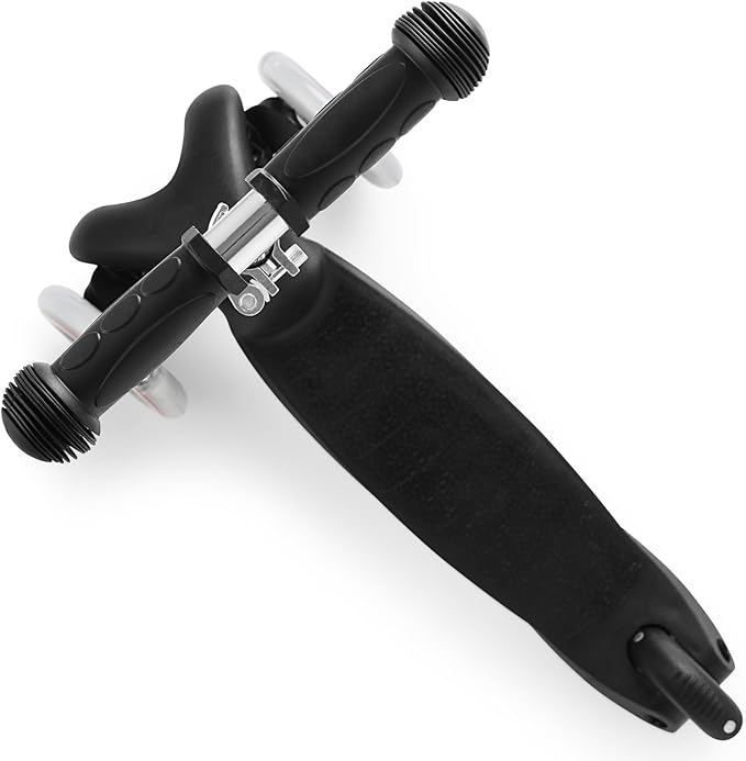 Kids Scooter, Children and Toddler 3 Wheel Kick Scooter for Boys & Girls Ages 2-5, LED Lighted Wheels and 3 Adjustable Height Handlebars, Lean-to-Steer