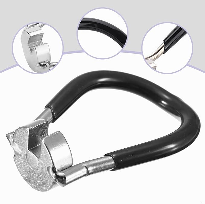 Bike Spoke Adjustment Wrench Bicycle Rim Truing Tool Set,6 Sizes 8 way Wrench Tool,6 in 1 Bike Wheel Spoke Tool for Truing and Repairing Cycling Wheels