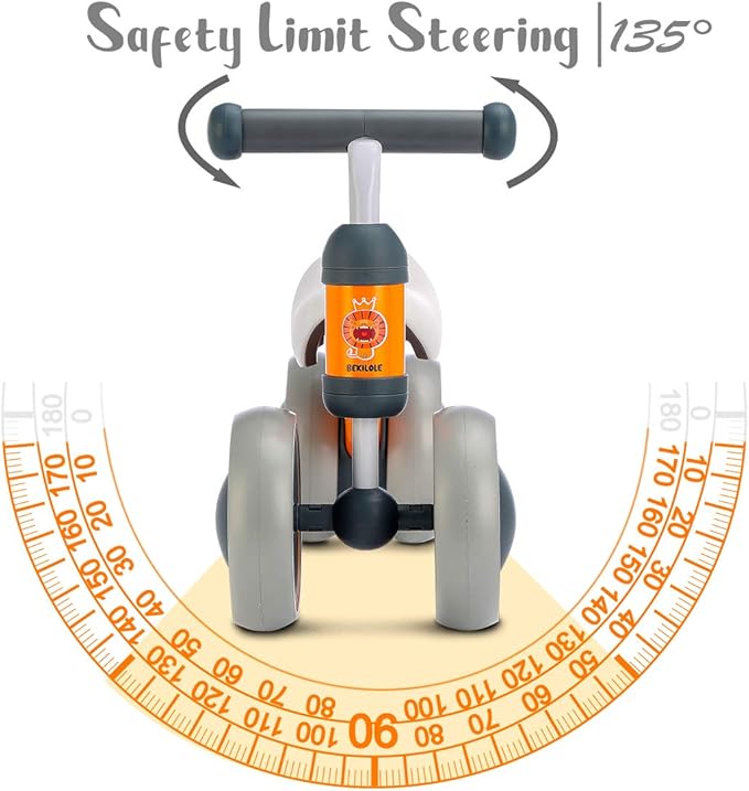 BEKILOLE Balance Bike Toys for 1 Year Old boy&girls - Train Your Baby from Standing to Running | Ideal First Bike and 1st Birthday Gifts