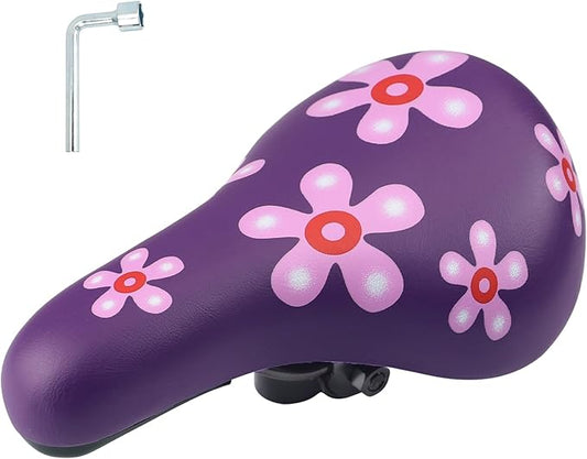 WEEROCK Kids Bike Seat, Child Bike Seats for 14" 16" 18" 20" 24" Kid Bicycle, Kids Bike Replacement Saddle for Boys Girls Bicycles