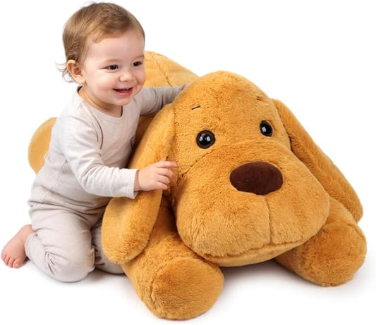 Dog Stuffed Animal, Giant 31.5" Stuffed Puppy,Large Soft Plush Toy Birthday Party Gifts for Kids Girls Boys