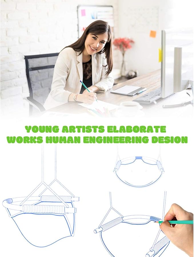 Hi-Na Kids Tree Swing Seat for Kids Rope Swing Seat, Indoor Swing for Kids Outdoor, Backyard Swing Tree Swing Seat Door Swing (Green)