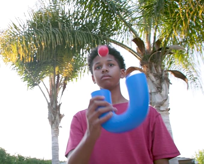 pindaloo The Original Skill Game – First & Only Authentic Looping Ball for Kids, Teens & Adults | Fun Coordination Game for Ages 8-12+Boosts Focus & Motor Skills Indoor & Outdoor Play | Transparent