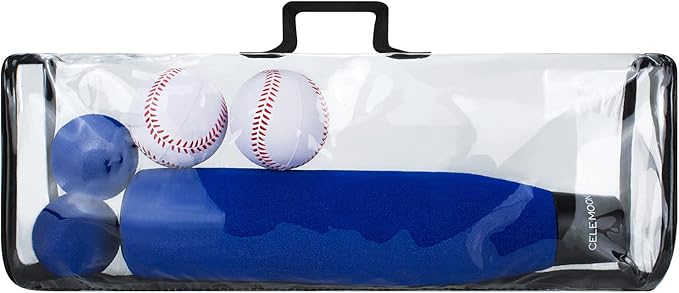 22 Inch Kids Foam Soft Baseball Bat Toys with 6 Balls for Kids Toddlers Youths Outdoor Indoor Sport T Ball Game Playing, Blue