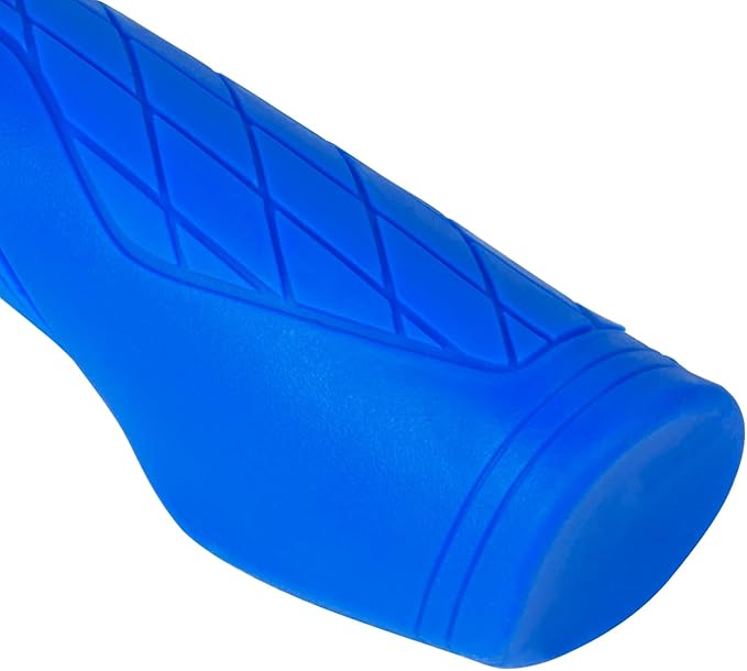 SOLODRIVE Ergonomic Design Mountain Bike Grips, Comfortable Bicycle Handlebar Grips, Single Lock-on and Non-Slip MTB Handle, Fit MTB, E-Bike, Hybrid, Scooter