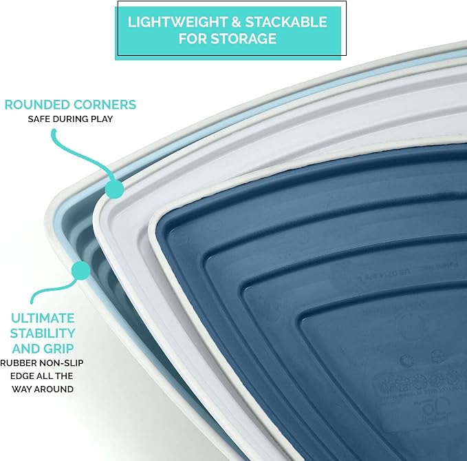 JumpOff Jo - Rocksteady - Balance & Coordination Enhancing Blocks and Stepping Foam Stones, Sensory Toys for Kids - Indoor and Outdoor Obstacle Course