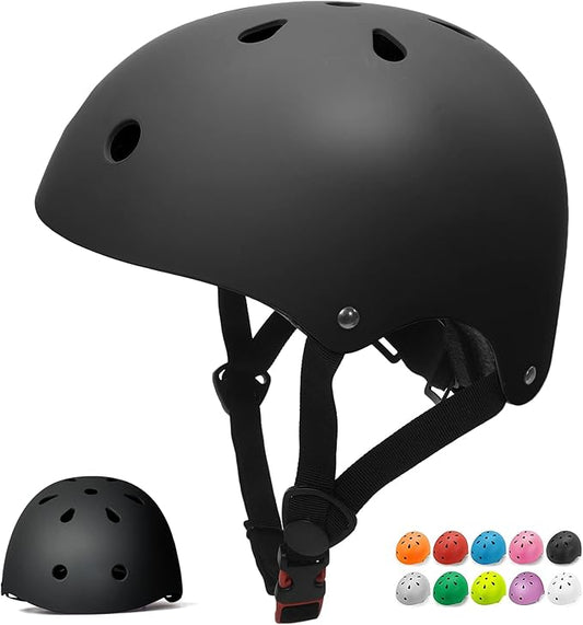 Glaf Toddler Helmet for 2-8 Years Kids Bike Helmets Baby Girls Boys Multi-Sport Adjustable Skateboard Bicycle Helmet Lightweight 3 Sizes for Toddler to Youth 8-14