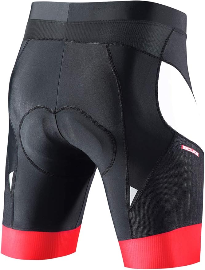 Men's Cycling Shorts Padded Bicycle Riding Half Pants Bike Biking Cycle Tights