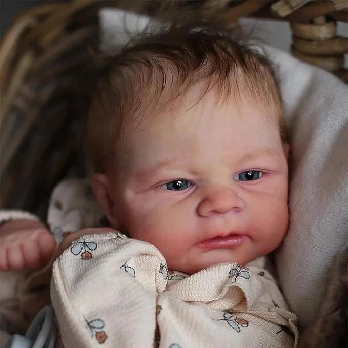 Anano Life Like Babys Dolls Boys That Look Real Kids 17inch Reborn Babys Dolls Silicone Full Body Boys Real Life Baby Doll Silicone Full Body Boy Baby Doll Realistic Newborn