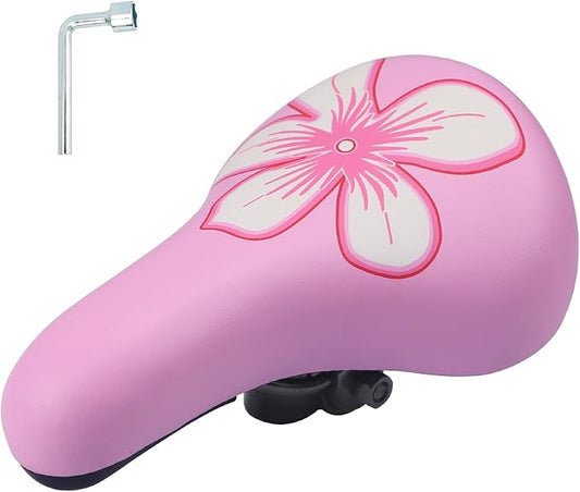 WEEROCK Kids Bike Seat, Child Bike Seats for 14" 16" 18" 20" 24" Kid Bicycle, Kids Bike Replacement Saddle for Boys Girls Bicycles