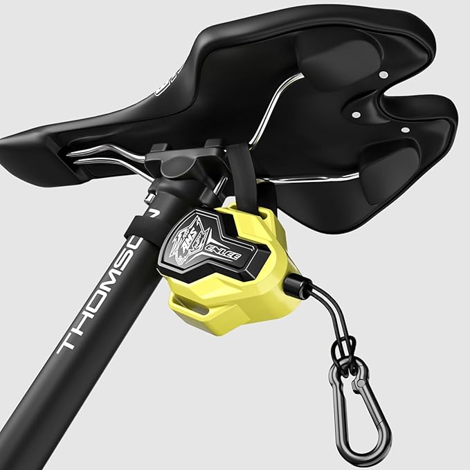 ENLEE Mountain Bike Tow Strap for Kids, Auto-Retractable Outdoor Riding Parent-Child Tow Rope with One Hook