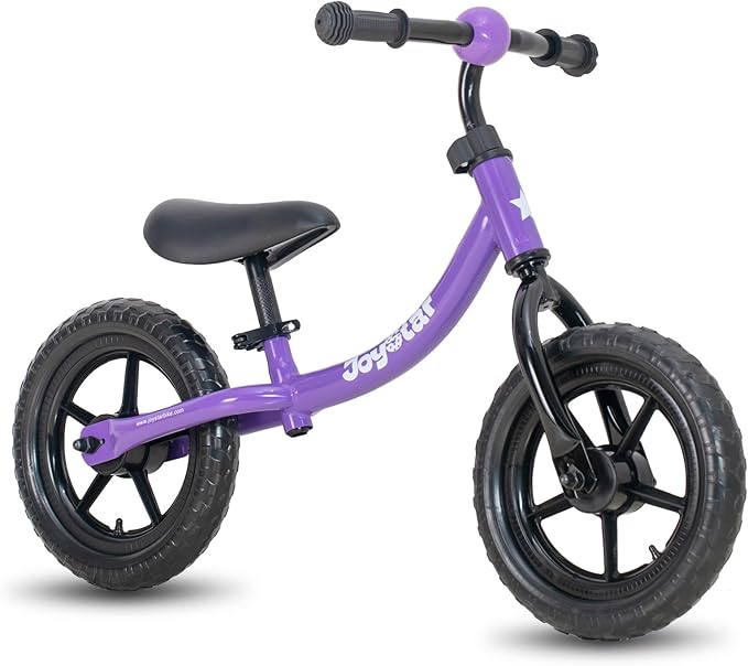 JOYSTAR Toddler Balance Bike 2 Year Old, Age 18 Months to 5 Years Old, No Pedal Bike with Adjustable Handlebar and Seat, Gift for 2-4 Boys Girls