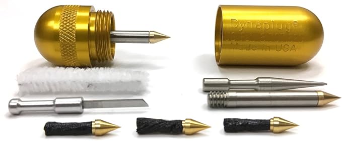 Dynaplug Micro PRO Pill Bike Tubeless Tire Puncture Repair-1 KiT with 10 Pieces. Choose Your Color.