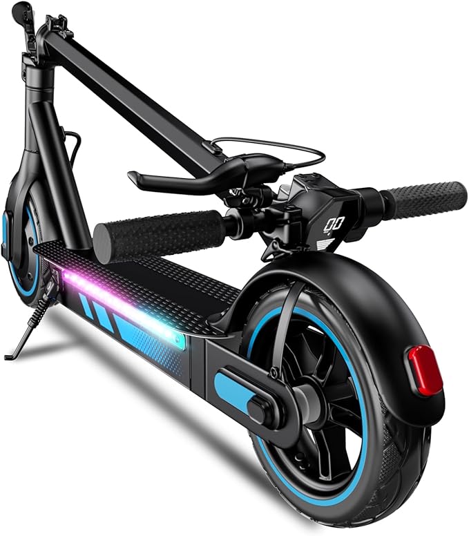Electric Scooter Adult, 19-25 MPH Max Speed, 21-28 Miles Long Range, E Scooter with 8.5"/10" Tires, 350W/500W/600W Motor, Cruise Control and Dual Braking, Foldable Electric Scooter for Adults