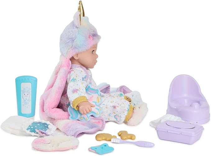 Madame Alexander 14-inch Sweet Smiles® Unicorn Baby Doll Deluxe Playset