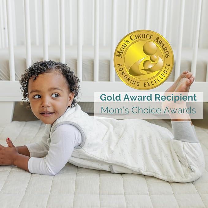 Tealbee Dreamsuit Toddler Sleep Sack with Feet – Walker Sleep Bag with Legs, Rayon made from Bamboo, All Season 1.2 TOG, 2-Way Zipper, 3T-4T - Love Milk